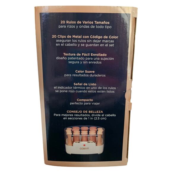 Conair Curls and Waves Hot Rollers - Picture 4 of 8